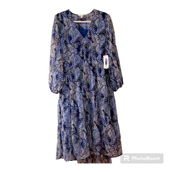 New Limited Edition Dress from Joie, Chiffon tiered Maxi Granny Core Style - NWT